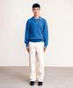 YALE Heritage Dan Cable Polo Knit_Black