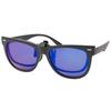 [Captain Stag] Polarized Sunglasses for Men, Clip-on Sunglasses, UV Protection, Lightweight, Attaches to Glasses, Sports Sunglasses, for Driving,