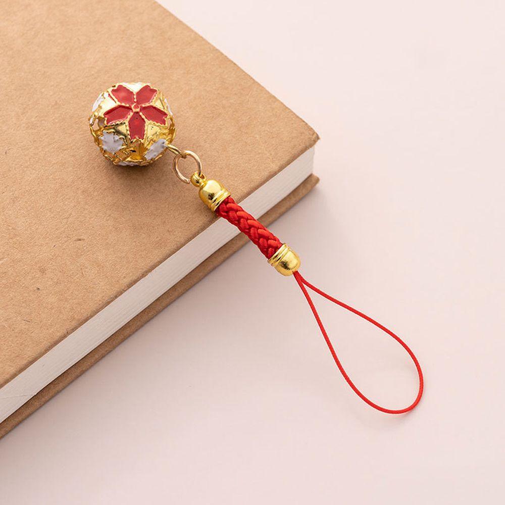

for Phone Phone Charm Bag Pendant Mobile Phone Straps Bell Pendant Phone Lanyard Phone Bell Straps красный