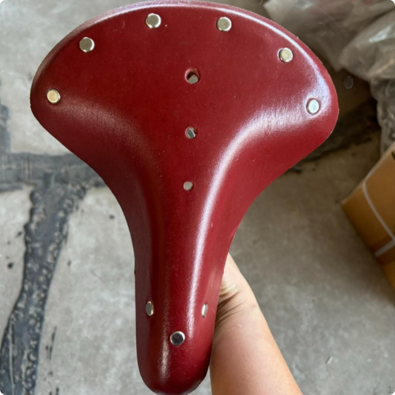 Fahrradsattel mit Federn Stabiler Fahrradsitz Bequem gray