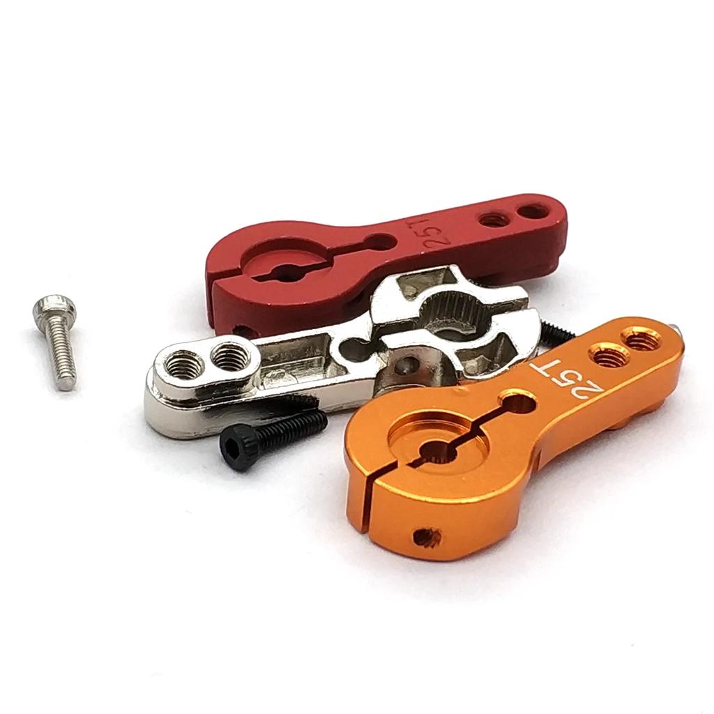 25T M3 Metal RC Servo Arm Horn for Futaba Savox Xcore HL HSP HD Power MG995 MG996R E9001 AXIAL SCX10 WPL C24 C34 MN D90 D91 MN99