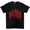 Bring Me The Horizon Unisex Pánské/Dámské Tričko s Bavlněným Potiskem na Zádech - Modlící se Ruce