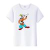 Fashion Cartoon Goofy Goof Clothes Oversized T-shirt Summer White Tees 90S Tops Harajuku Blouses Tshirt Unisex