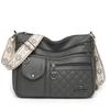 Multi-layer Crossbody Mom Bag, Large Capacity Casual Shoulder Bag, Commuting Soft Leather Shoulder Bag