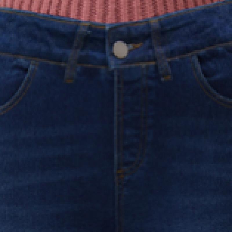 Baiyu Women Tapered Denim Pants 2 Types Choose 1 Idaw