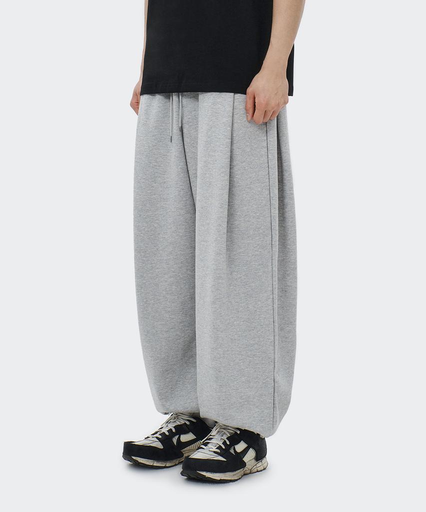 S'EST [2Pack] Side Double-Pleated Wide Jogger Fit Training Sweatpants - 6 Colors