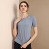 Women's Quick-Dry Mesh Yoga T-Shirt - Breathable, Sweat-Wicking Sport Top