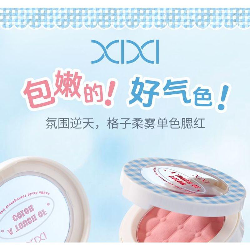 xixi - Lattice Cloud Atmosphere Blush - 5 Colors