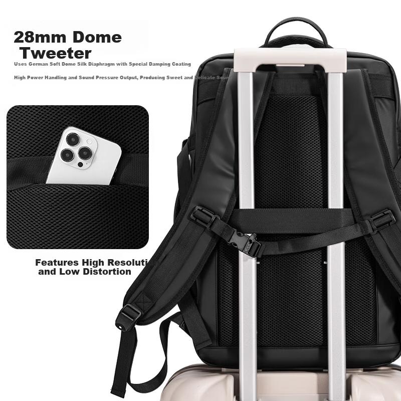 VICTORIATOURIST 16-inch Laptop Backpack Business Double Shoulder Bag Men\'s Luxury Travel Large Capacity Bag