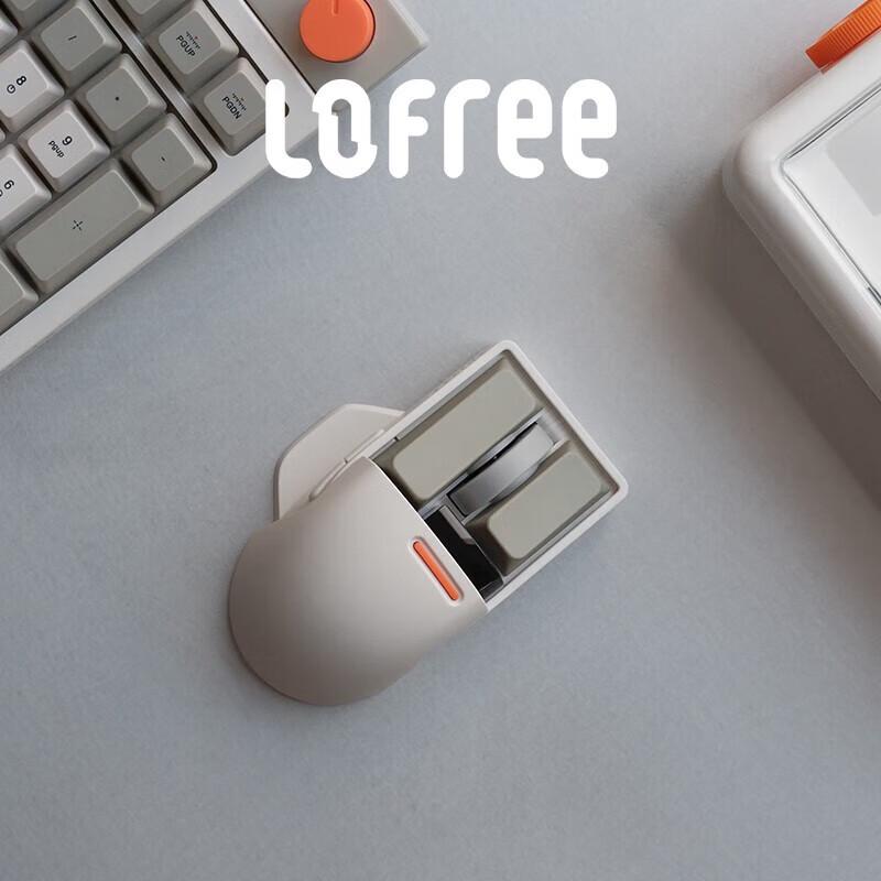 LOFREE OE909 Retro Wireless Tri-Mode Mouse