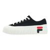 Fila Gear Casual Comfortable Low-Top Skate Shoes Women Sneaker Black White F12W322310FBG