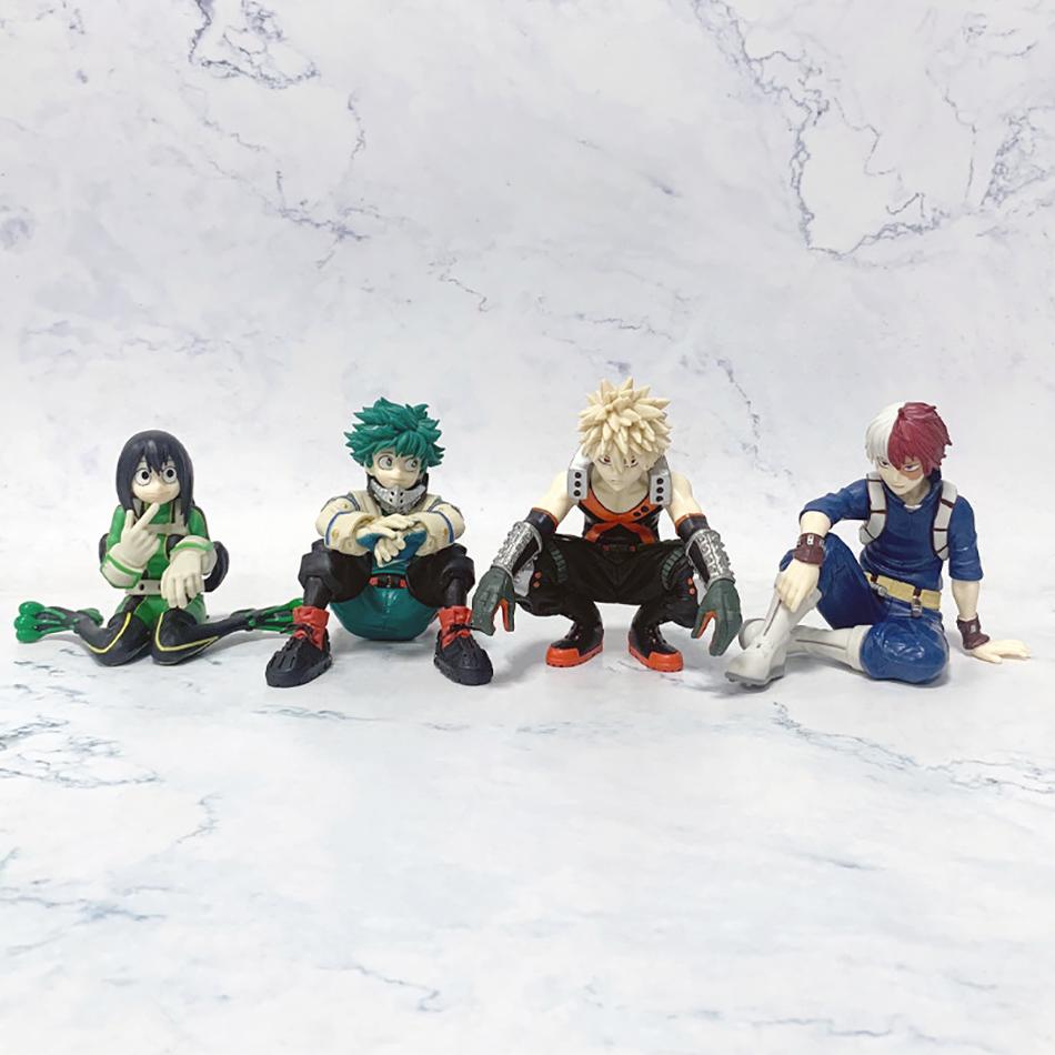 21cm Figurina Anime My Hero Academia Midoriya Izuku Figurina Bakugou Katsuki All Might Todoroki So Figurina de Acțiune