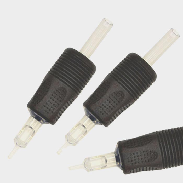 

Hexagonal Silicone Tattoo Disposable Grip 25mm прозрачный черный