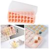 Flexible Ice Cube Molds DIY Cute Heart Shape Silicone Ice Cube Tray Ice Cube Makers Reusable Ice Cube Tools for Kitchen