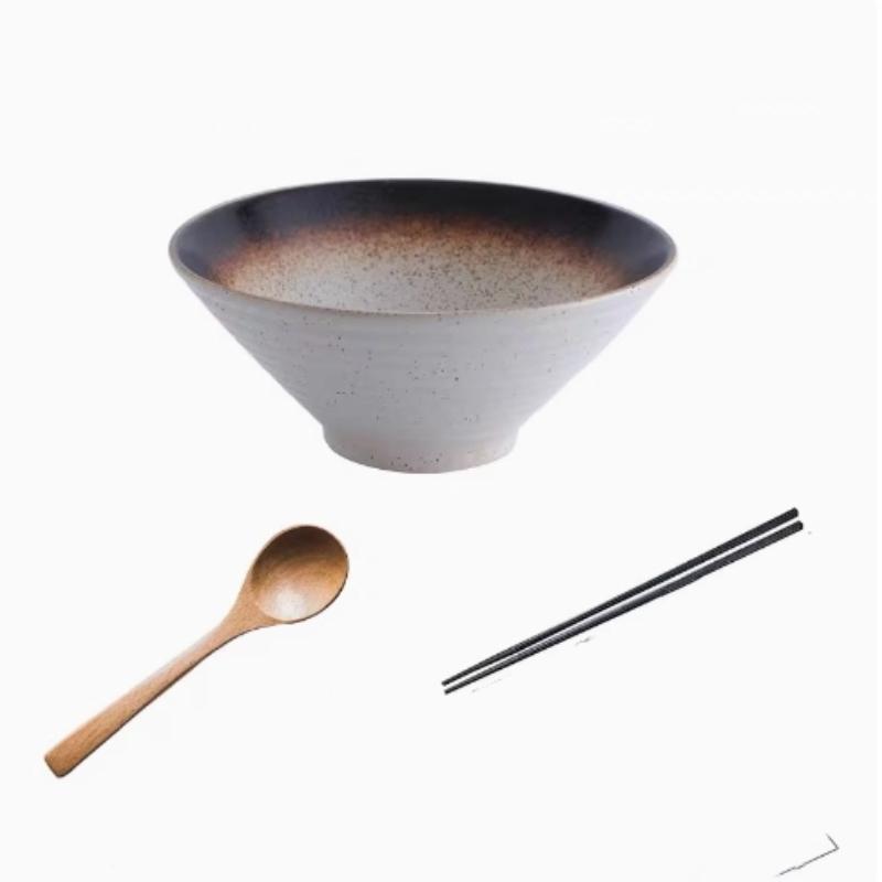 Japanese Ceramic Ramen Bowl – Creative Soup Bowl for Home or Restaurant Use