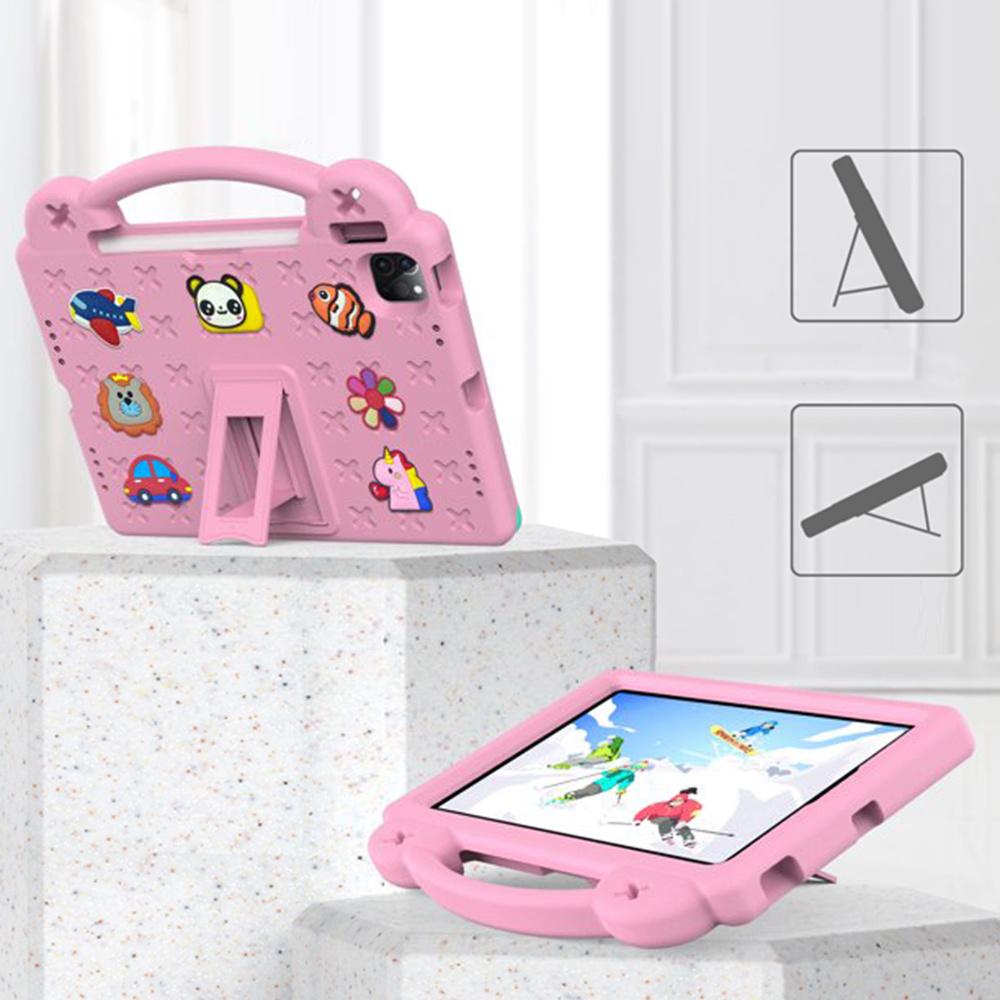 Hülle für iPad 11" 2025 A16 (11. Gen.) / iPad 10,9" 2022 (10. Gen.), Süße Muster, mit Ständer, Rosa