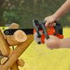Gasoline Chain Saw 12" 25.4CC 2 Stroke Gas Chainsaw 1.22HP 900W High Power Gas Top Handle Chainsaw for Wood Logs Cutting