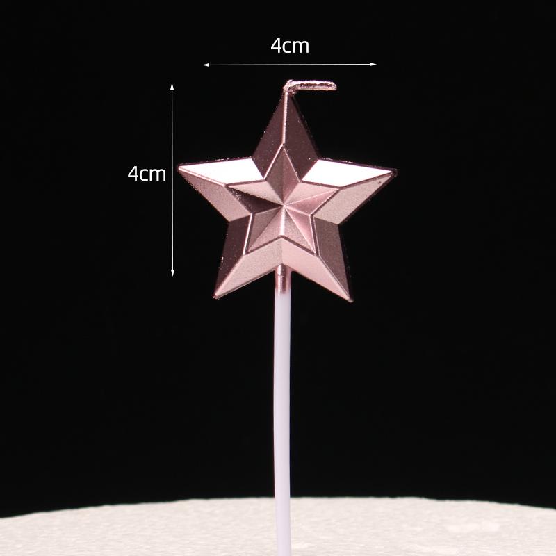 2024 Christmas Cake Decorations: Mini Tree, Ribbon, Star, and Candle Toppers