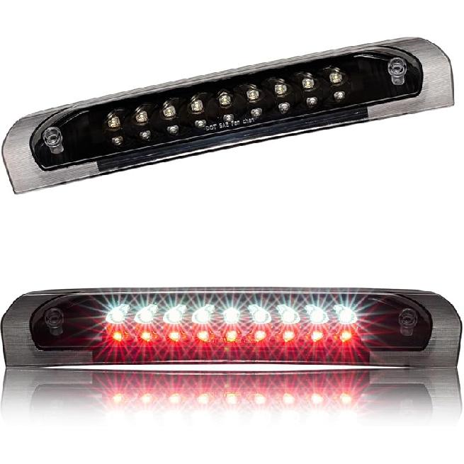 Third 3Rd Brake Light LED For 2004 2005 2006 2007 2008 Ford F150, High Mount Rear Brake Lights Assembly For 04-08 F-150, Waterproof Center Cab Cargo