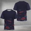 Men 3D T-Shirts Short Sleeve Summer Clothing New Large Size Sports Unisex  Running Round Neck Tops