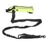 Dog Leash with   Pouch Waist Leash for Dog Walking Training Running Elastic Rope Waist Bag Reflective