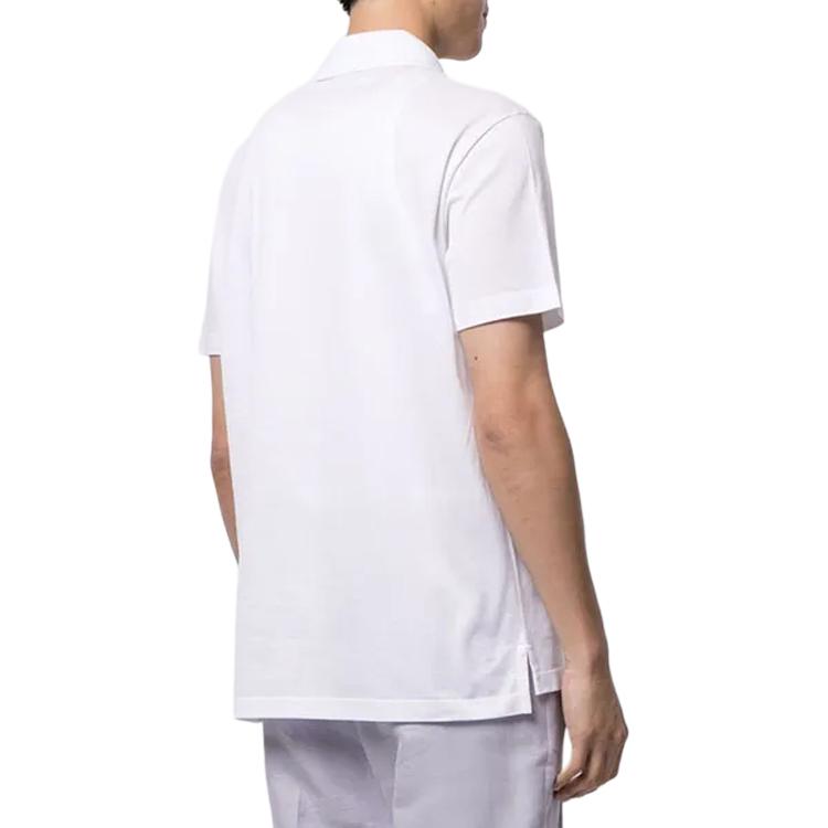 Versace SS23 Poloshirt Herren Weiß A89507S-A231377