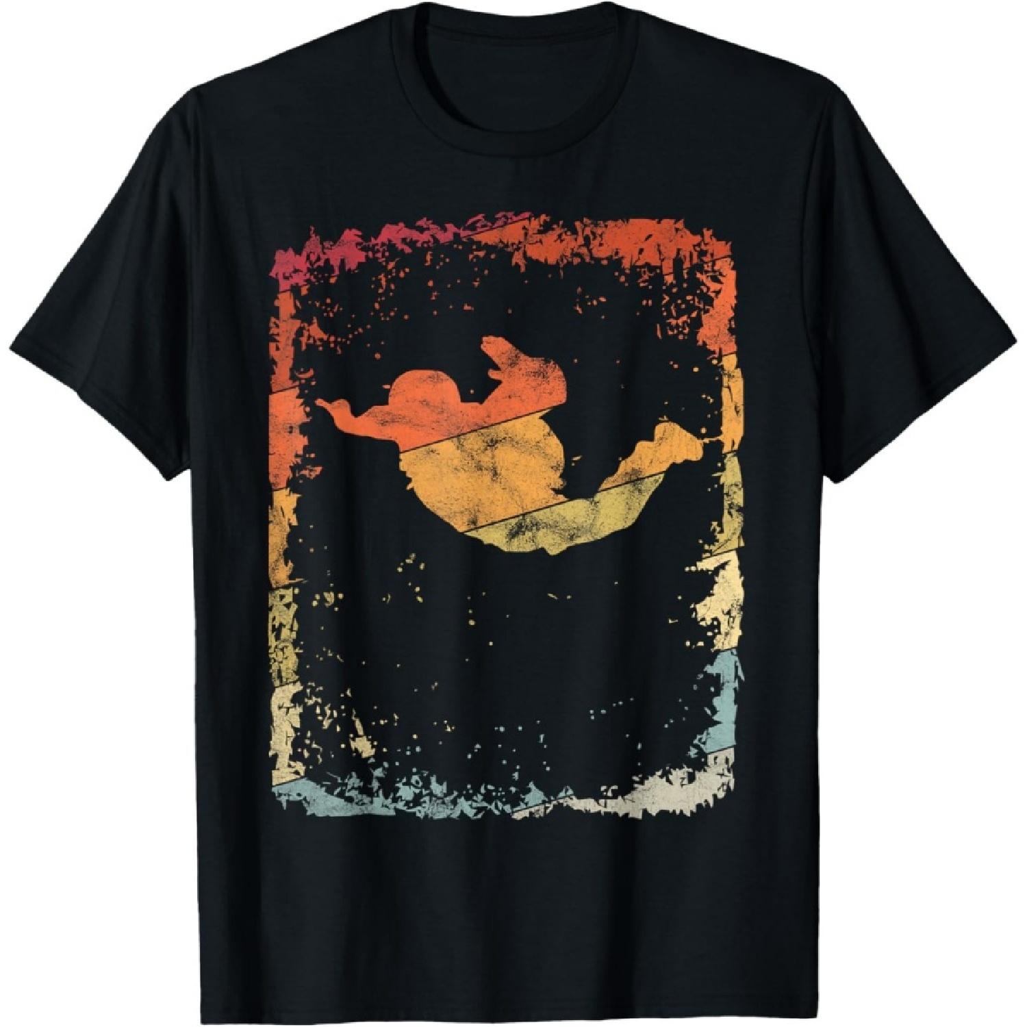 Skydiving Sky Diving Gift Vintage T-Shirt S