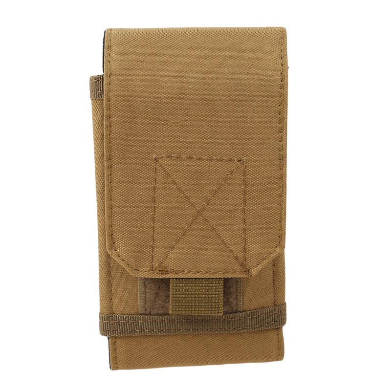 Outdoor Camping Hiking Tactical Bag Army Camo Camouflage Bag Hook Loop Belt Mobile Case Waist Back Pack Jogging Running Bag