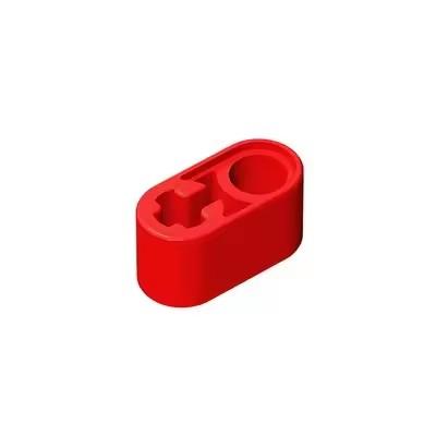 50PCS 60483 74695 40147 Liftarm Thick 1x2 Axle Hole Bricks Collections Bulk Modular GBC Toys For Technical MOC Buildings Blocks