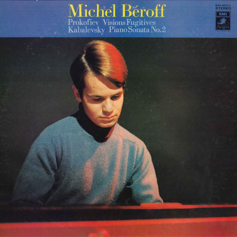 

LP Record MICHEL BEROFFPIANO ProkofievVisions Fugitiveskabales EAA80071 EMI ANGEL Japan Classical Used
