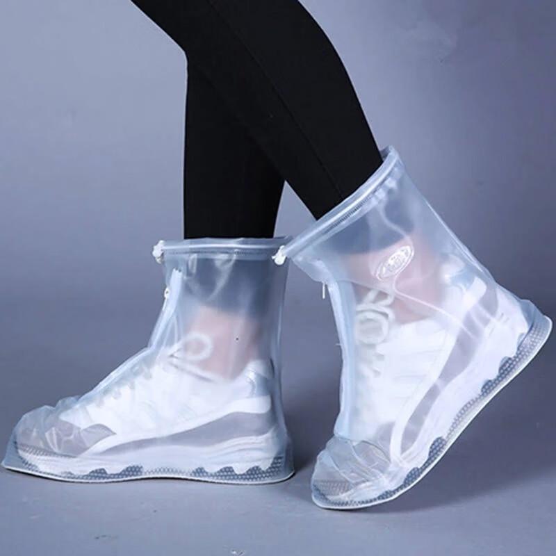 HUAZHENMIAN Outdoor Waterproof Silicone Shoe Covers