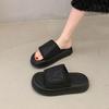 Fashion Slippers Casual Summer Women's Shoes Pantofle Slides Shale Female Beach Luxury 2025 Sabot Soft Flat Leisure Hook & Loop Female S
