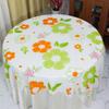 Disposable Minimalist Tablecover Round Table Cute Home Plastic Printing Table Cloth Thickened Cartoon Square Table Tablecloth