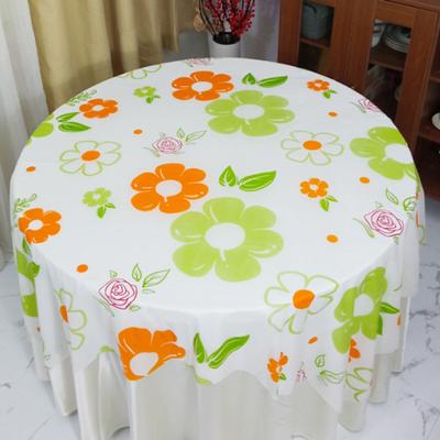 Jednorázový Minimalistický Potah na Stůl Kulatý Stůl Roztomilý Domácí Plastový Potisk Stolu Zesílený Kreslený Čtvercový Stůl Potah na Stůl