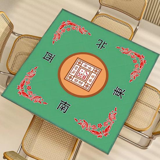 

Настольный коврик для маджонга Yousheng, плитка для покера, домино, маджонга, карточная настольная игра, противоскользящий, шумопонижающий, квадратный коврик для игры в маджонг, чехол для стола