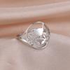 Bird Tree Leaves Ring Stainless Steel Women Finger Rings Bohemian Aesthetic Jewelry Gift for Lover Friends