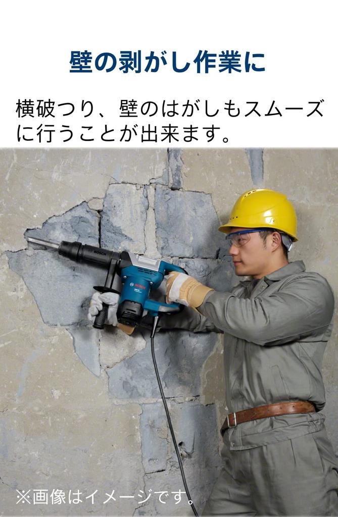 Bosch Professional Breaking Hammer Shaft with Carrying Case GSH5XN (Hex Shank)