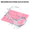 Alphabet  Silicone   Mould Tool for Chocolate   Soap Eco-friendly Non-