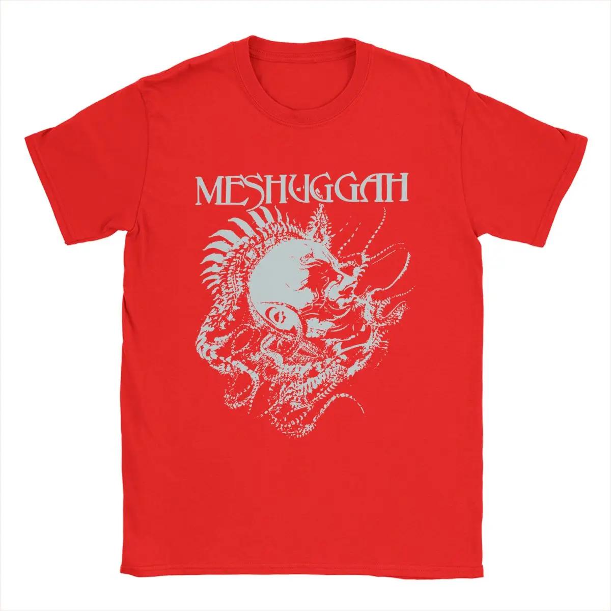 Мужская футболка Koloss Extreme Metal Band Meshuggah Vintage Pure Cotton Tee Shirt Short Sleeve T Shirt Crewneck Tops Idea Gift S