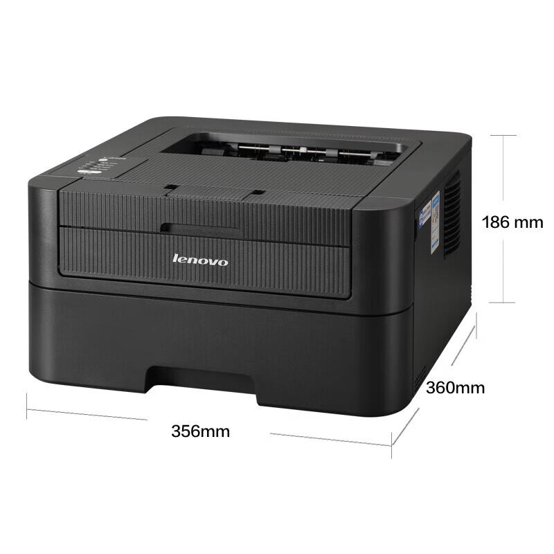 Lenovo High-Efficiency A4 Black and White Laser Printer CN Plug (adapter Included)