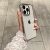 Luxury Transparent Phone Case For iPhone 17 16 15 14 12 11 13 Pro Max X XS XR 8 7 Plus SE2 Clear Soft Silicone Bumper Back Cover