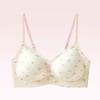 Pure Desire, Small Floral Seamless Underwear, Pull and Gather, Jelly Provisions, Bra, Comfortable and Breathable, Small Chest, Large Anti-sagging