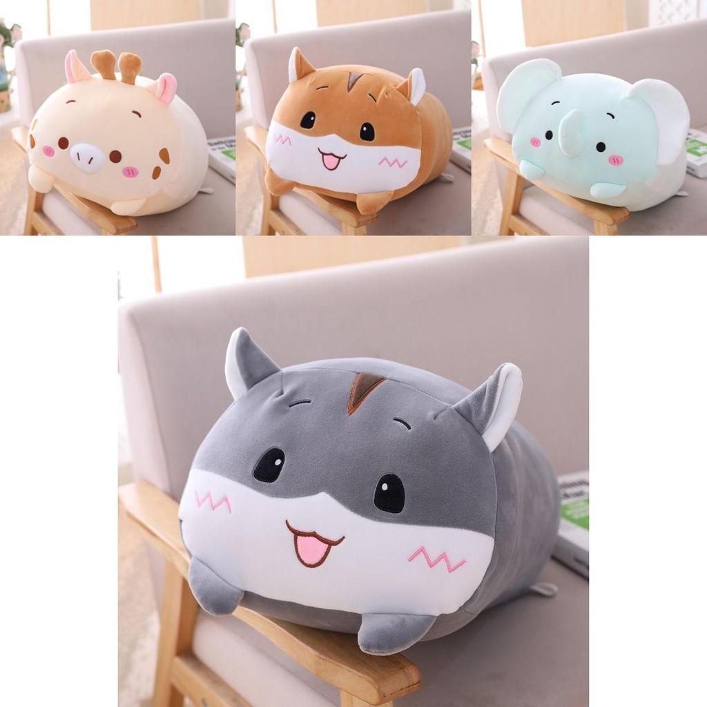 Adorable Cartoon Cat Dinosaur Bear Deer Plush Toy Doll For Cozy Sleeping Cuddles