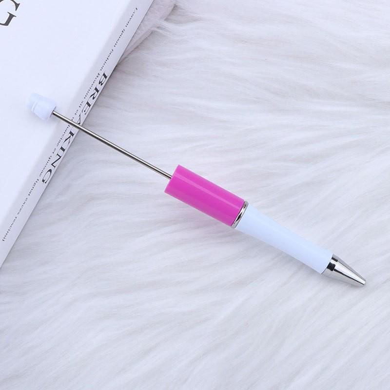 Creative UV Multi-Color Gradient Plastic Bead Pen - 130 Colors Available