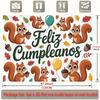 Party Backdrop Flat Feliz Cumpleaos Events Wedding Coming Ceremony Four Season Photo Booth Decor Front Door Decor