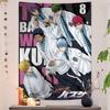 Japanese Anime Kuroko No Basket Colorful Tapestry Wall Hanging Hanging Tarot Hippie Wall Rugs Dorm Wall Art Decor