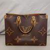 [Pre-Owned] Louis Vuitton Onthego MM 'Brown Giant Monogram/Brown Monogram Reverse Canvas' - Very Good #8PEVEW
