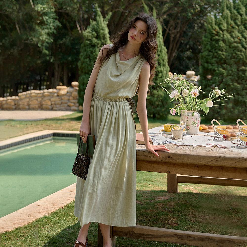 Simpeulleteulo Sr_Swing Neck French Dress