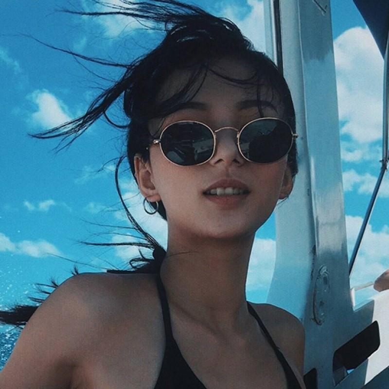 Retro Oval Sunglasses Men'S Brand Designer  Fashion Vintage Sun Glasses Women  Female Shades Glasses Uv400