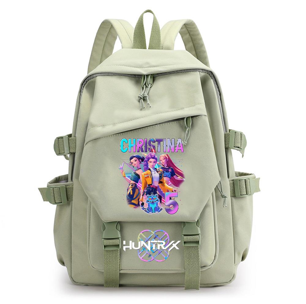 Anime Kreslený K-Pop Lovci Démonů Potisk Batoh pro Teenagery Děti Studenta Školní Taška Dívka Dítě Dárek Ženy Velká Kapacita Vodotěsná Cestovní Taška